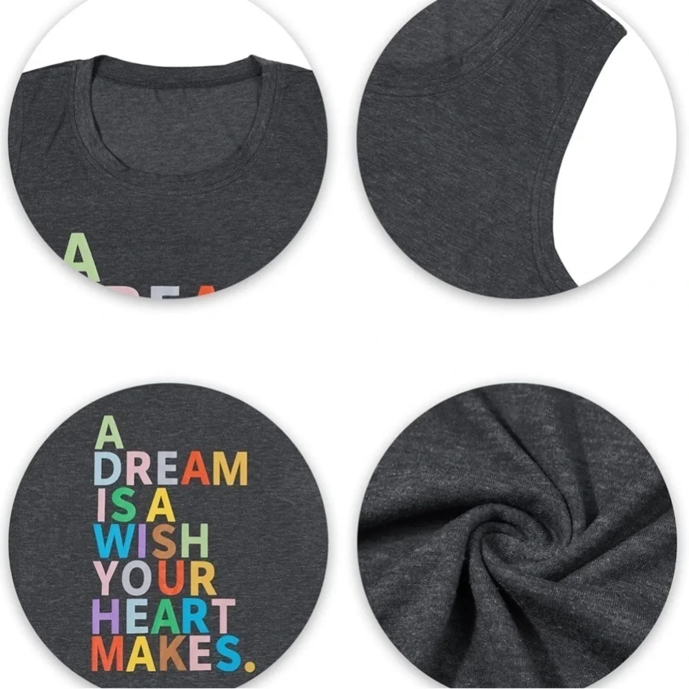 A Dream Is A Wish Your Heart Makes Disney Tank Top - Picture 4 of 6